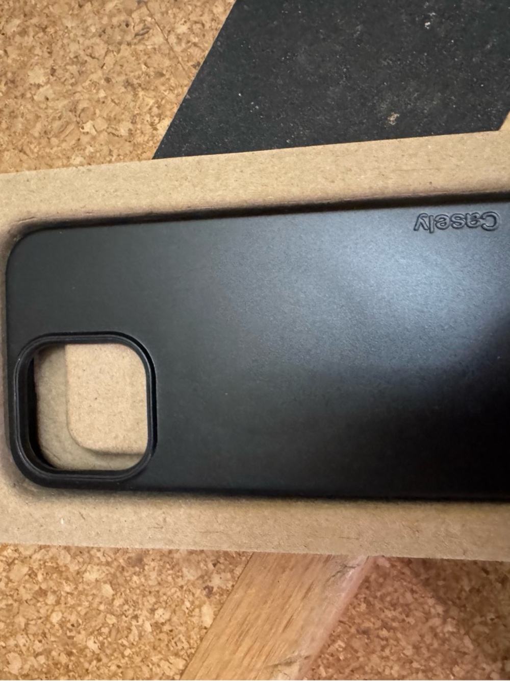 Casely Black Phone Case